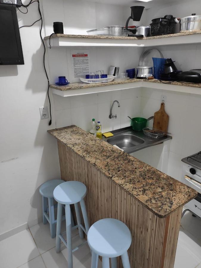 Kitinet Da Casa Azul Praia Das Toninhas ウバトゥバ エクステリア 写真